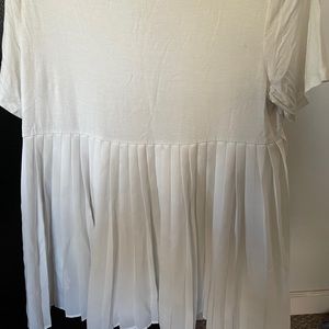 CUTE white pocket tee